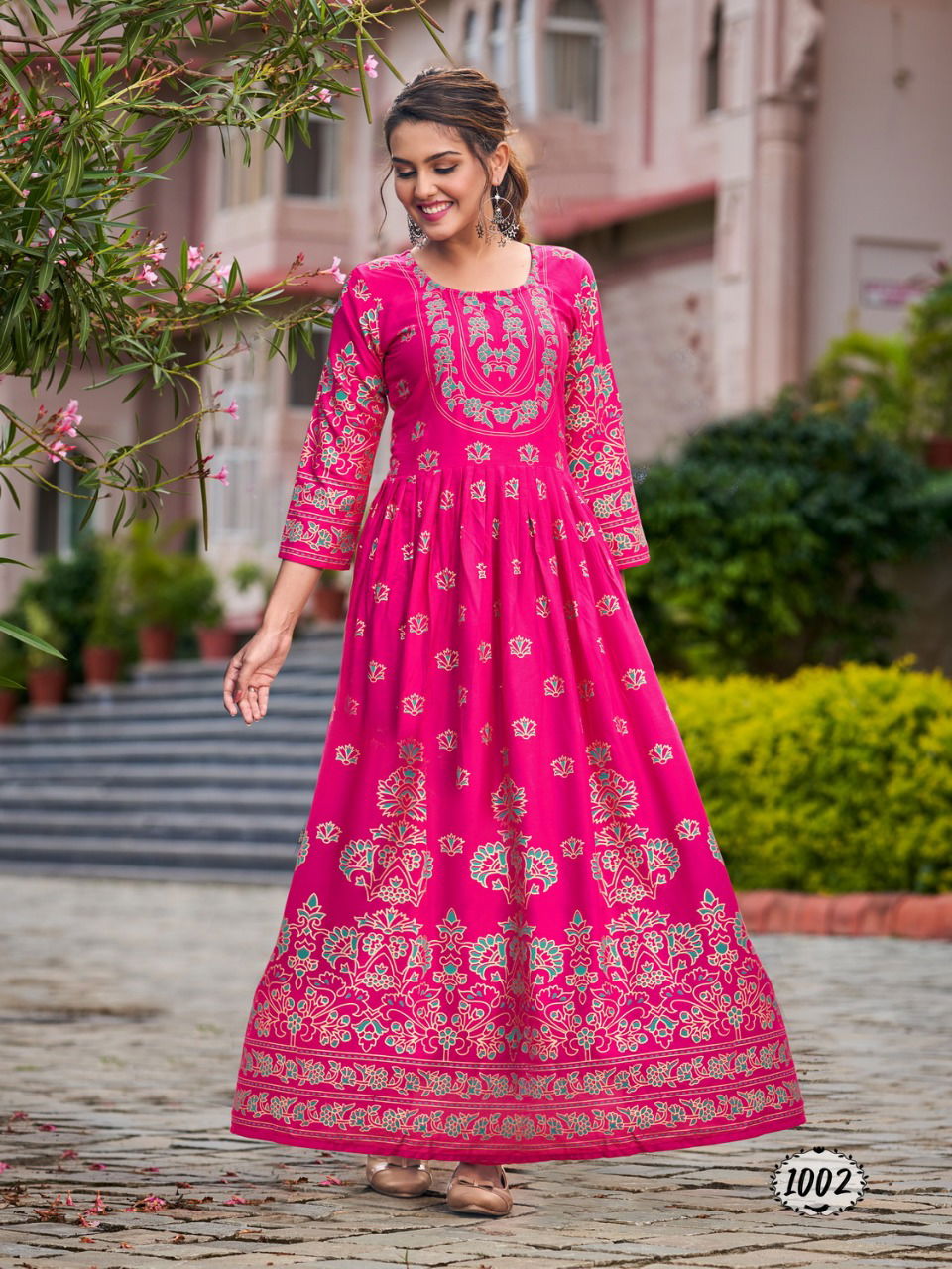 Banwery Flora Fancy Wear Wholesale Anarkali Kurti Collection